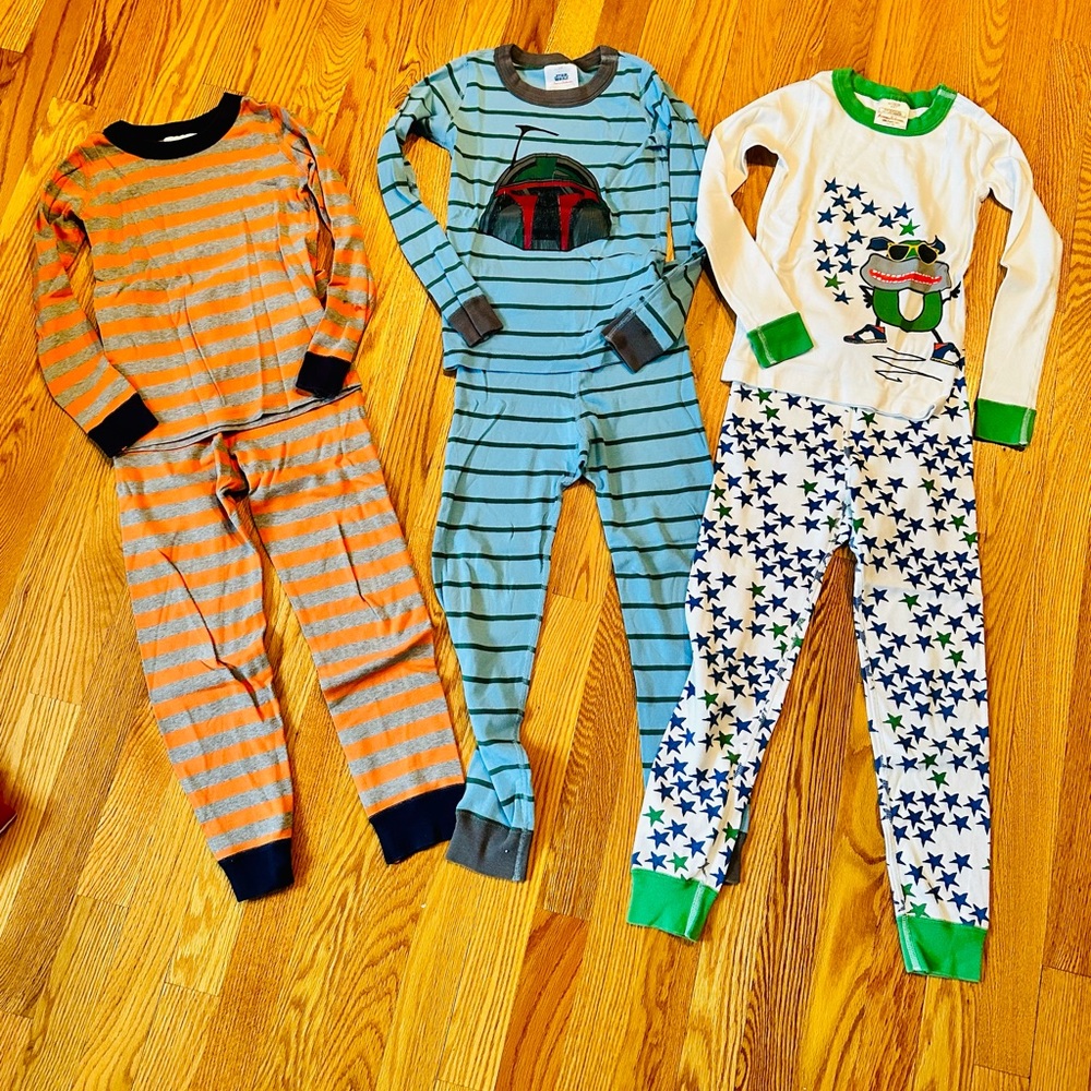 Hanna Andersson size 120 or 6/7 long sleeve pajamas